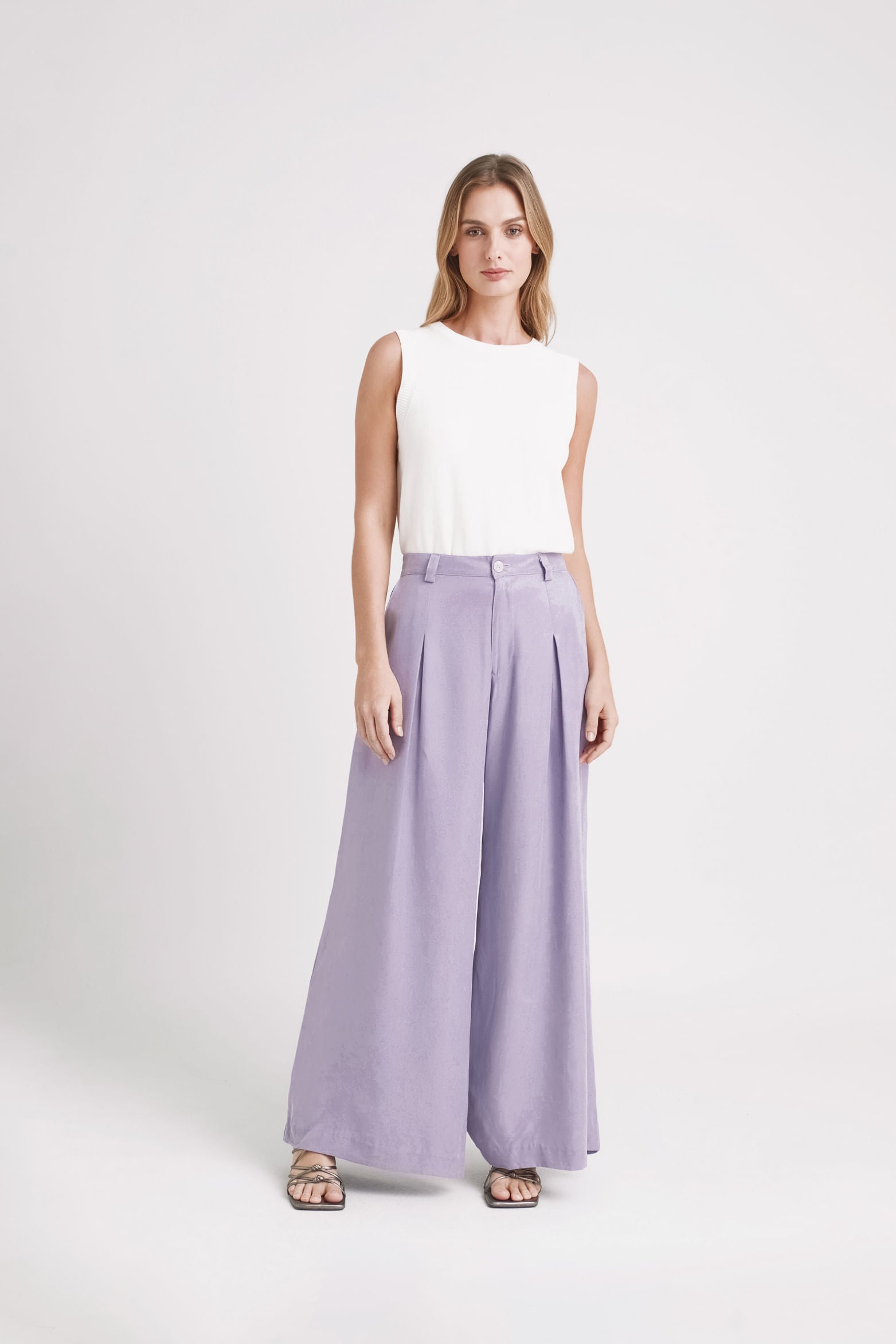 Caltha Palazzo Pants for Women with Relaxed Fit