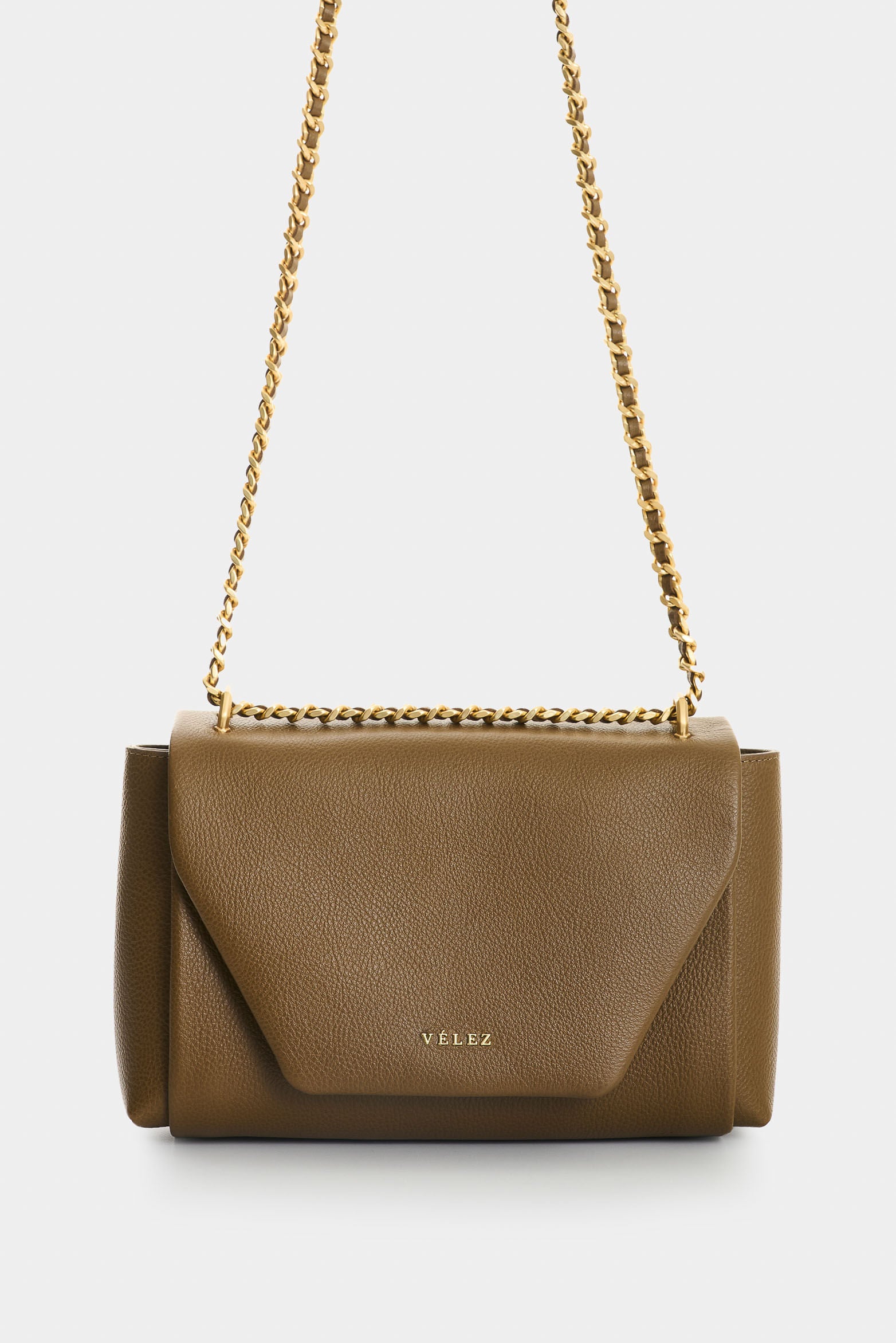 Lili Leather Bowling Bag