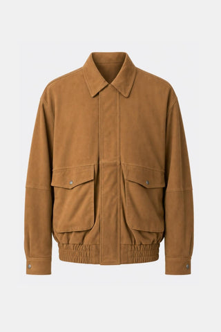 Men's Bruma Leather Bomber Jacket