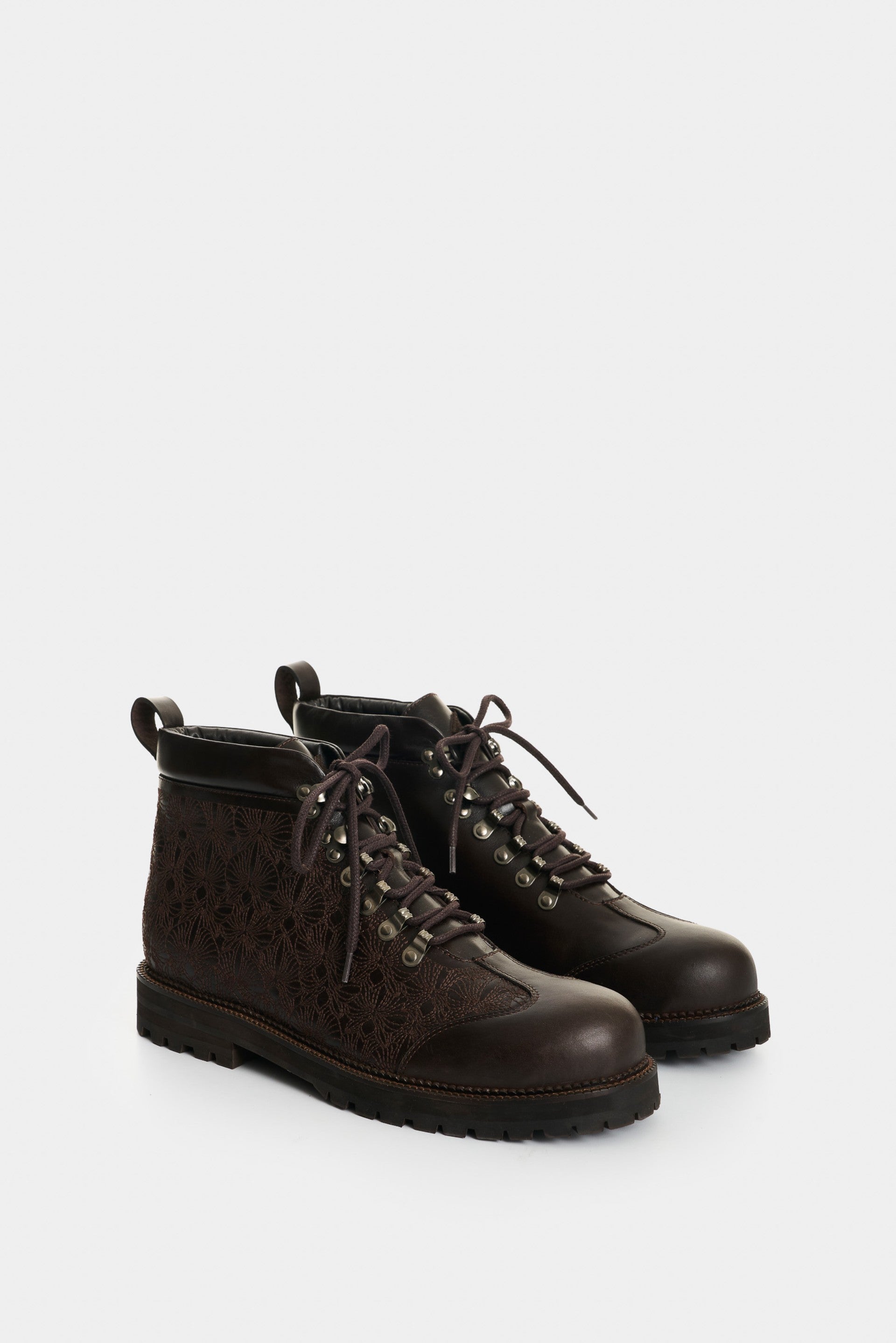 Men's Nacar Leather Hiking Boots